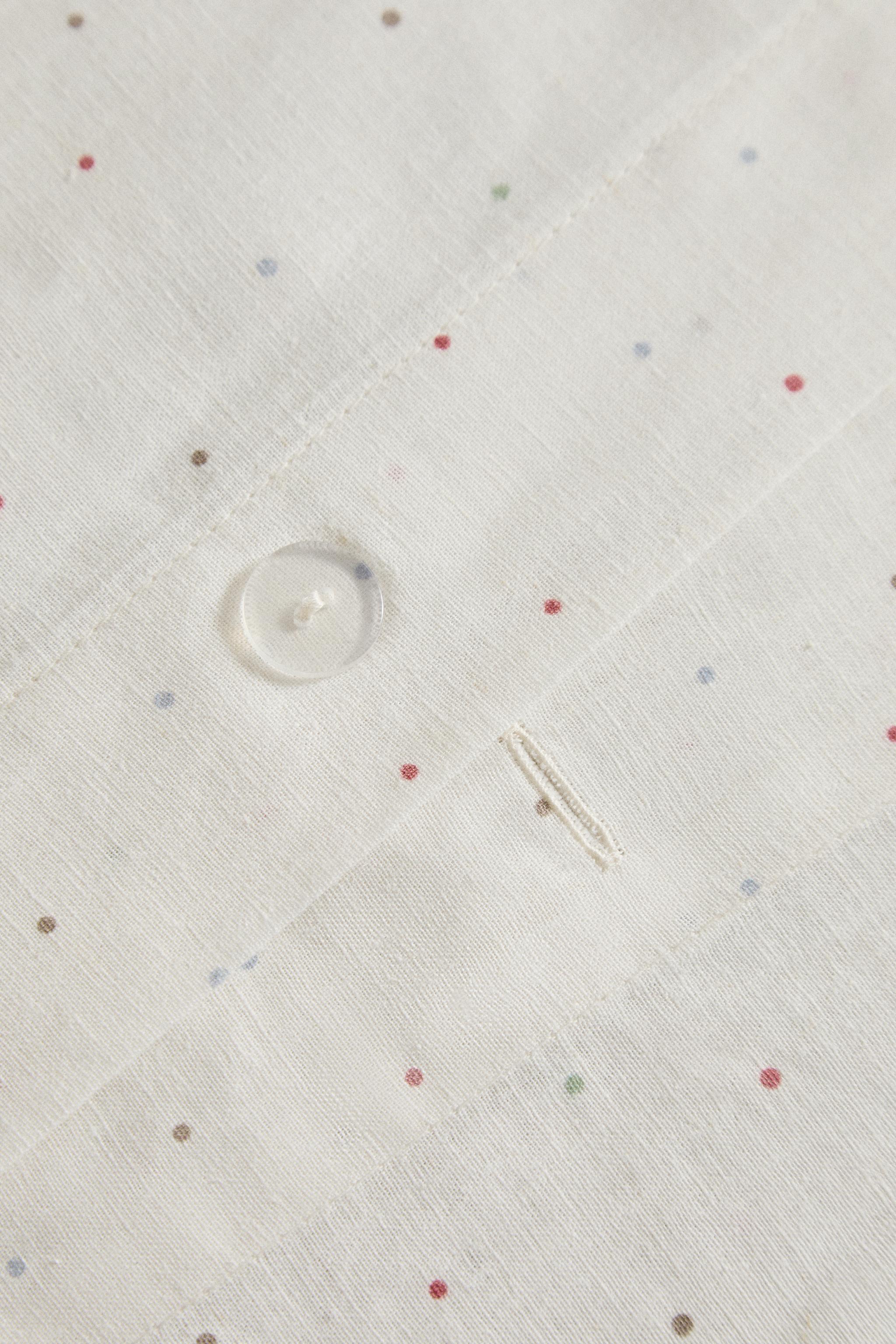 KIDS' POLKA DOT DUVET COVER